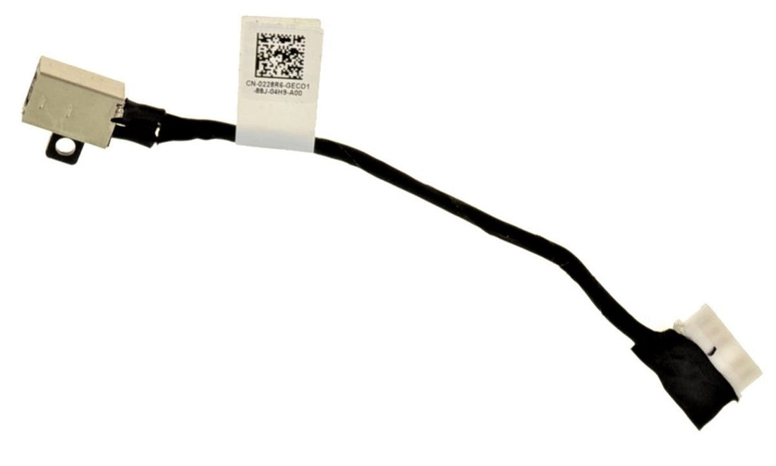 Tutorial: How to Replace the DC Power Input Jack with Cable in Dell Vostro 14,15, Inspiron 14,15,17, Latitude 14,15 (Vostro 3480 3481 3490 3491, Inspiron 3480 3580 3780, Latitude 3490 3590) – 228R6 0228R6 DC301012300
