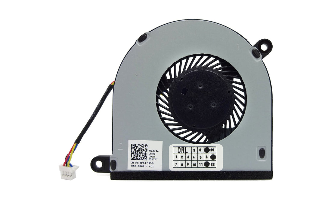 Tutorial: How to Replace the CPU Fan in Dell (Inspiron 13 5379 7368 7378, 15 5578 7569 7579) - 31TPT 031TPT DFB451005M20T 023.1006M.0012, DC 5V 0.5A
