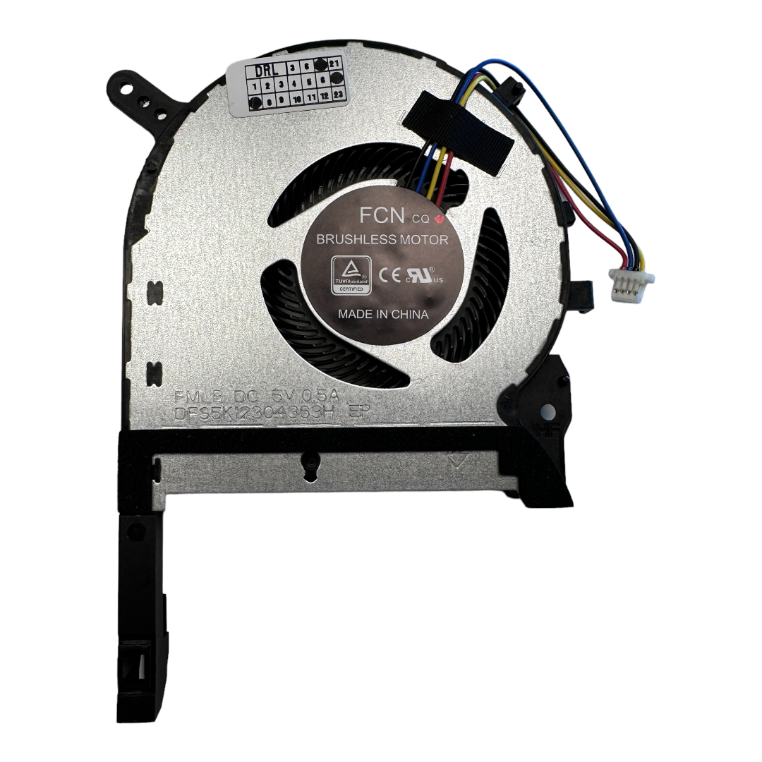 Original CPU Cooling Fan for Asus DFS5K12304363H EP 1323-01AW0A2 13NR00S0M11011 13NR00S0M09011 13NR00S0M09111