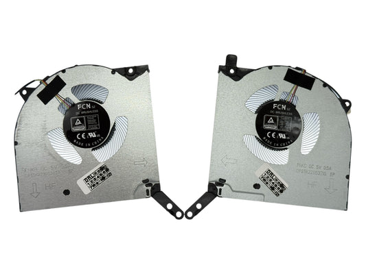 Compatible Cooling Fan Set CPU + GPU for Lenovo DFS5L32G164860 DFS5L32G064860 DFS5K22115371G DFS5K22305283A BAPA0909R5HY002 BAPB0909R5HY002
