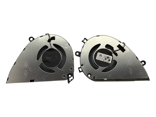 Compatible Cooling Fan Set CPU + GPU for Asus 13NB1490M01011 13NB1490M02011 BAPA0905R5HY010 BAPA0905R5HY011