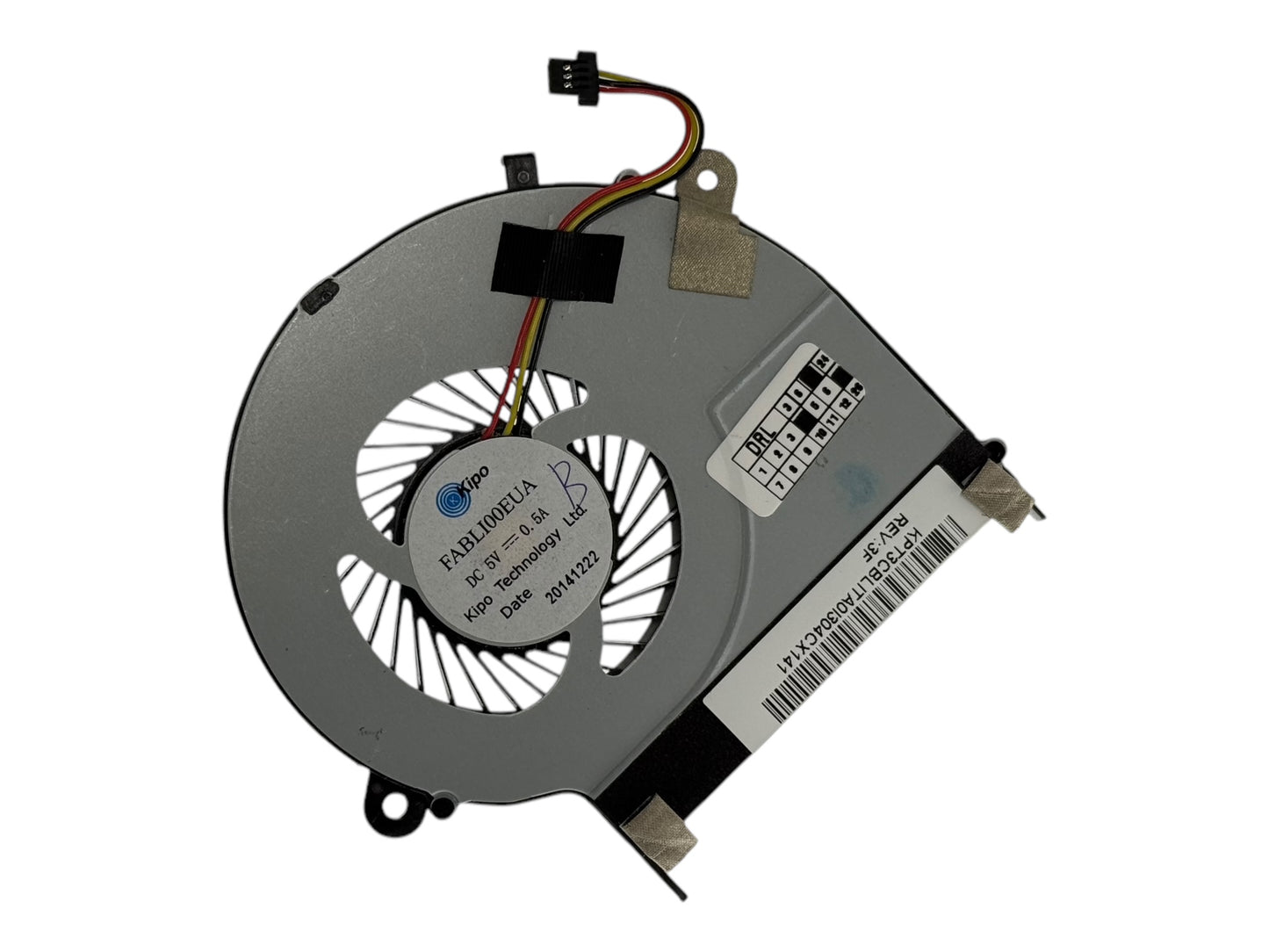 Compatible CPU Cooling Fan for Toshiba A000291240 EF75070S1-C090-G99 FABLI00EUA FABL100EUA NFB80A05AH FSFA11M