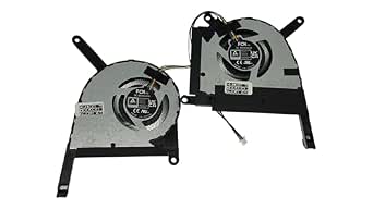 Voltaguru Fan Set (5V) for Asus FA507RC FA507RE FA507RF FA577RE FX507ZC FX507ZC4 FX507ZE PX507ZC4 TUF507RE, DFS5L32G16486J, DQ5D581F002, DFS5K22B0 002 5673J DQ5D581F000, 13NR09M0T01011, 13NR08Y0T01011