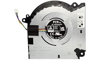 CPU cooling fan compatible Asus VivoBook 14x K3405VA, K3405VC, K3405VF, K3405ZF, model G80N12MS1MZ-57T11, DQ5DC88E015, DFSCL42P065938, 13NB11B0P01011