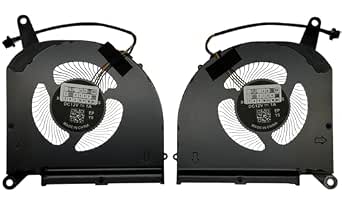 Replacement CPU + GPU Cooling Fan for Gigabyte Aero 15 OLED, Aero 17 HDR XA, RP75XA RP77XA, Cooling Fan for Aorus 15G, 17G, YB, XB, WB, KB, SB, YC, XC, YD, XD, KD, P/N: PLB07010S12HH (0.7 cm Thick)