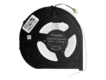 VoltaGuru Cooling fan EG50040S1-CG30-S9A compatible with ThinkPad T14 Gen 1, ThinkPad T490 (only for heatsink 01YU187, 01YU190, 5H40W36700)