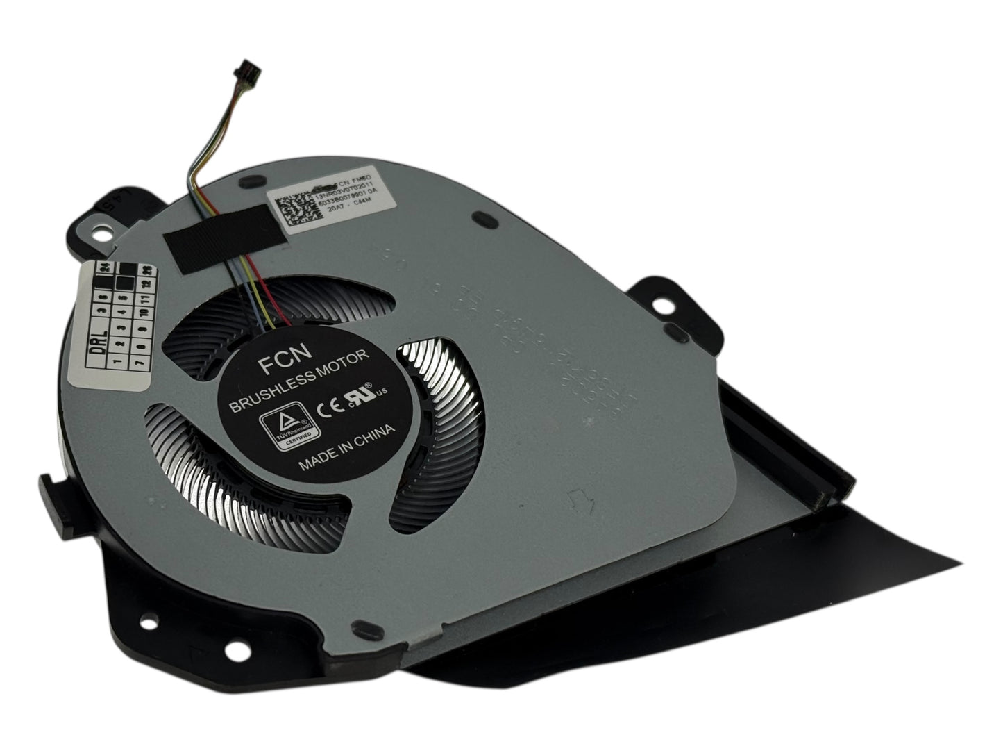 Compatible CPU Cooling Fan for Asus 13NR0210T01111 13NR03V0T02011 DFS5K12115491P DFS5K12115491R