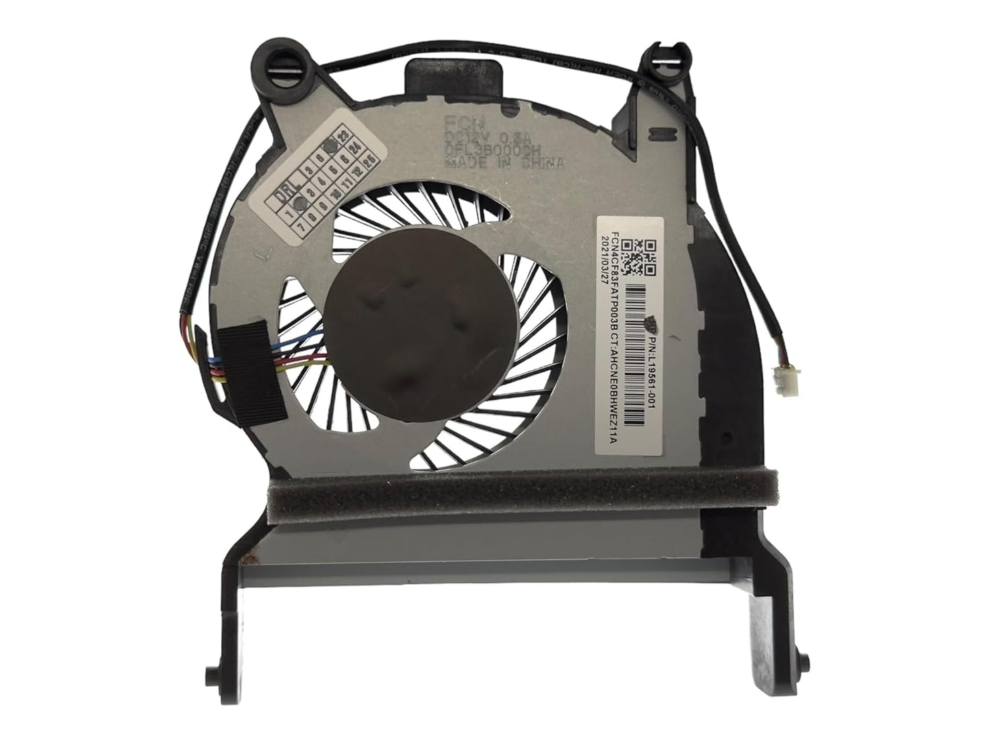 CPU Cooling Fan for HP L19561-001 L19564-001 0FL3B0000H BAZA0813R2U P002