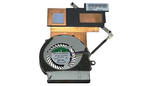 Voltaguru CPU Fan and Heatsink for Acer Aspire V5-132, V5-132P, model 60.MEGN1.001, EF40050S1-C090-S99, 23.10793.001, 60.4LJ01.001