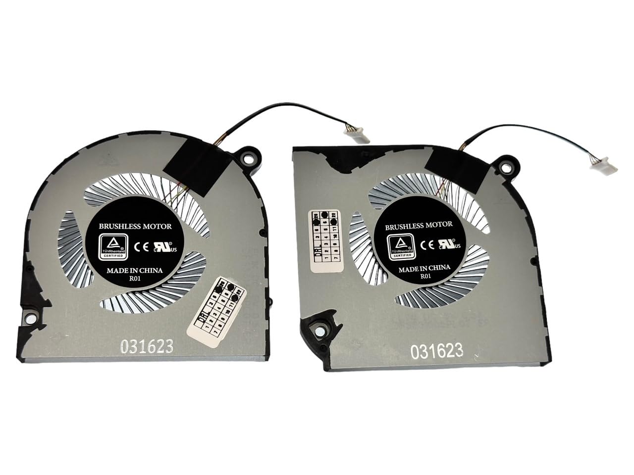 Cooling Fan Set CPU + GPU for Acer Model DFS531005PLOT DFS541105FCOT Nitro 5 AN515-43 Nitro 5 AN515-54 Nitro 5 AN517-51 Aspire 7 A715-42G