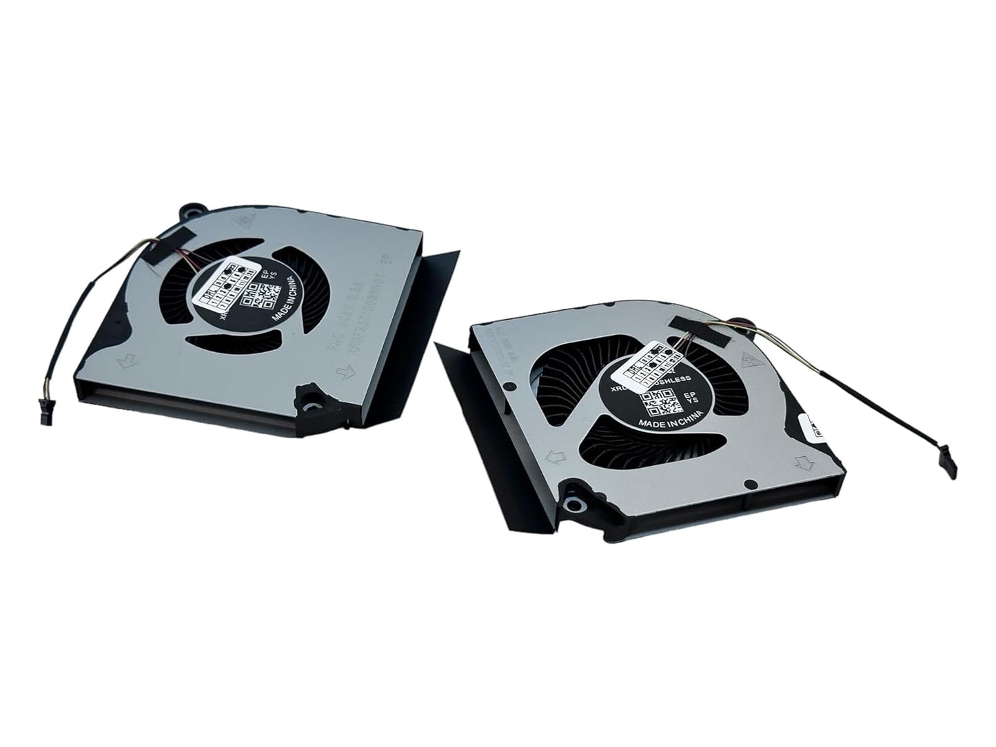 Set di ventole di raffreddamento compatibili CPU + GPU per Acer 23.QB9N2.002 23.QB9N2.001 DFS5K223 05283006 DFS531005PL0T Nitro 5 AN515-45 AN515-55 AN515-56 AN515-57