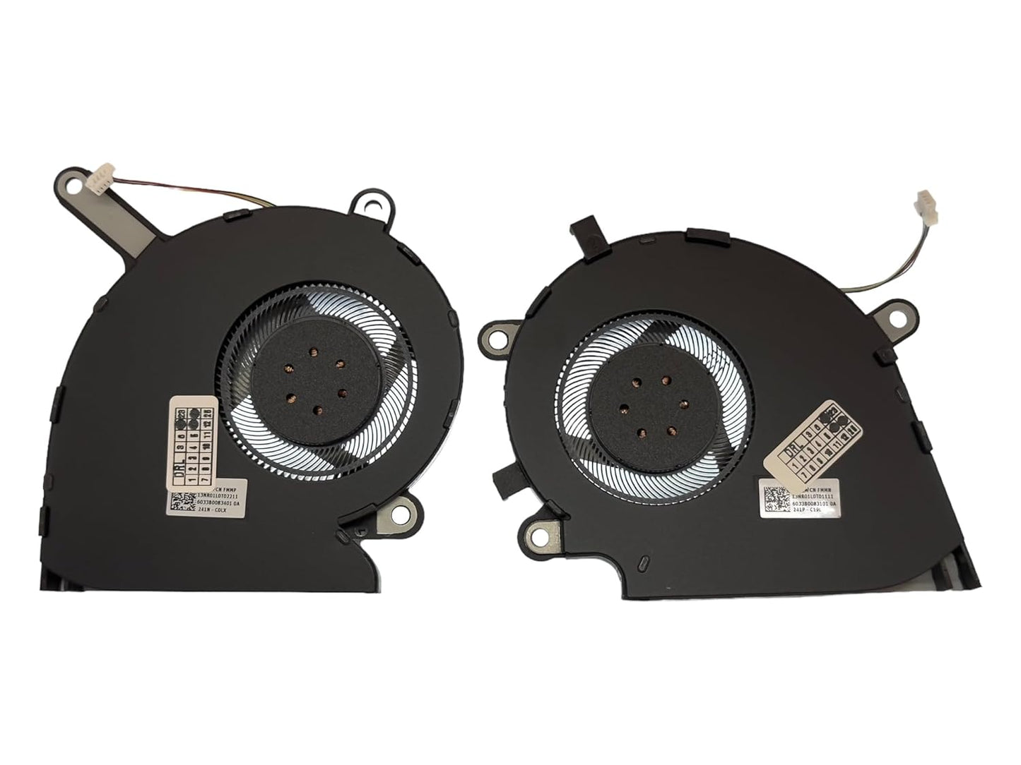 Compatible Cooling Fan Set CPU + GPU for Asus 13NR01L0T01111 13NR01L0T02211 DFS5K12115491M DFS5K12304363N