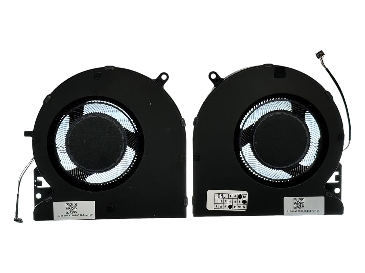 Compatible Cooling Fan Set CPU + GPU for Razer DFS2001053E0T DFS551205WQ0T DFS5K123043635 DFS5K121144645