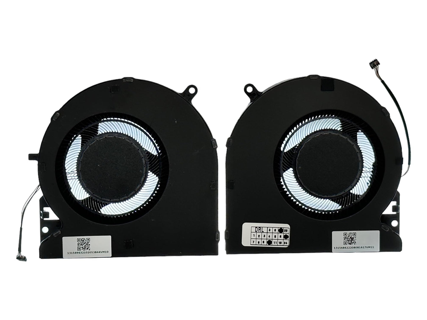 Compatible Cooling Fan Set CPU + GPU for Razer DFS2001053E0T DFS551205WQ0T DFS5K123043635 DFS5K121144645