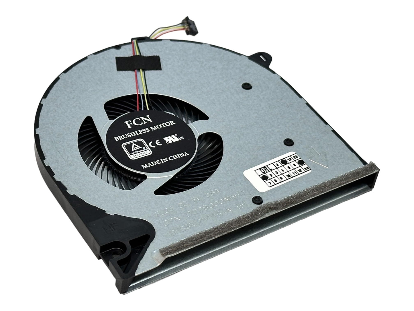 Compatible CPU Cooling Fan for HP L52034-001 L53752-001 DFS5K12114464N DC28000N6F0