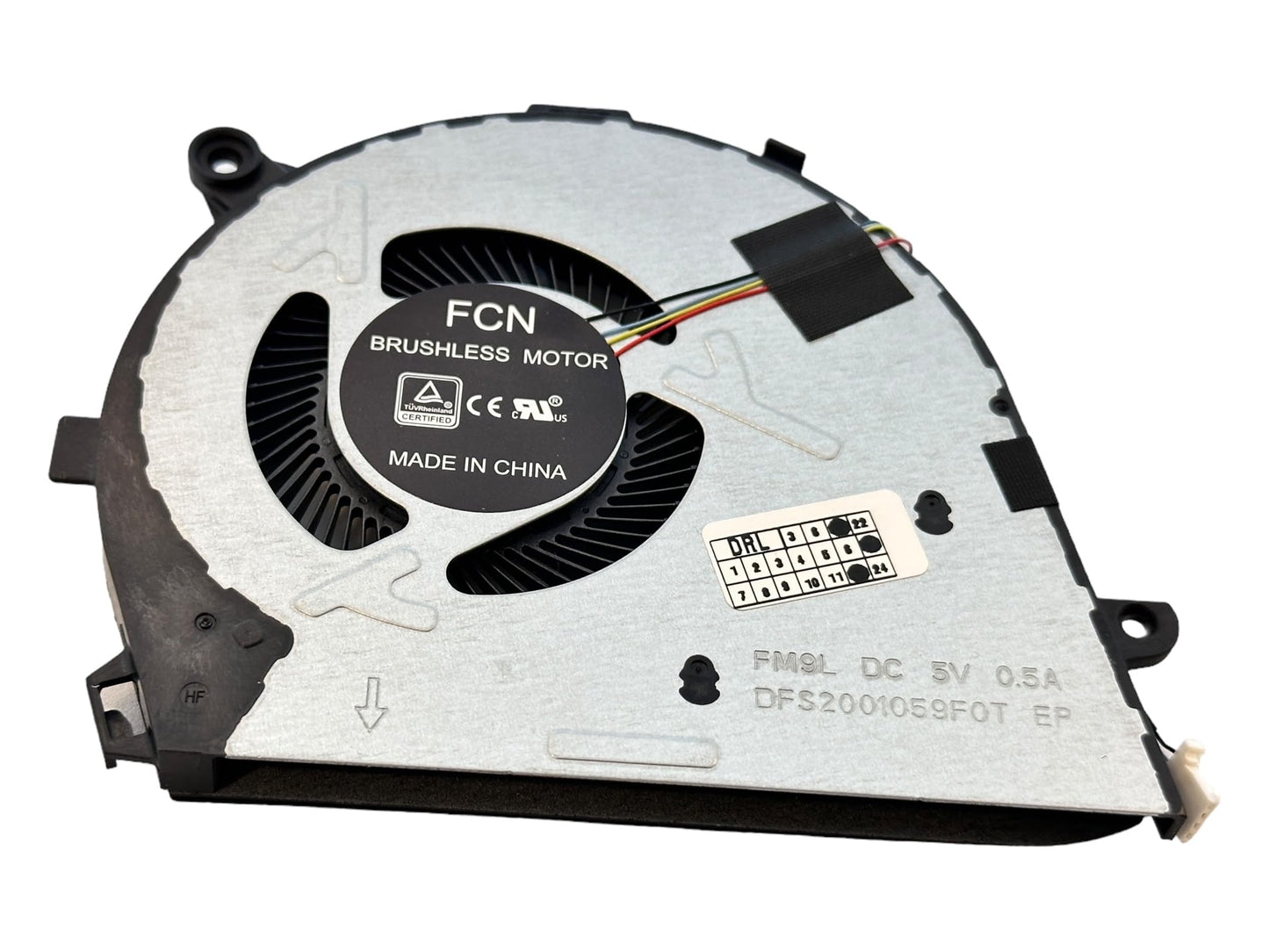 Compatible CPU Cooling Fan for Lenovo 5F10Y88575 DFS2001059F0T DC28000OWF0