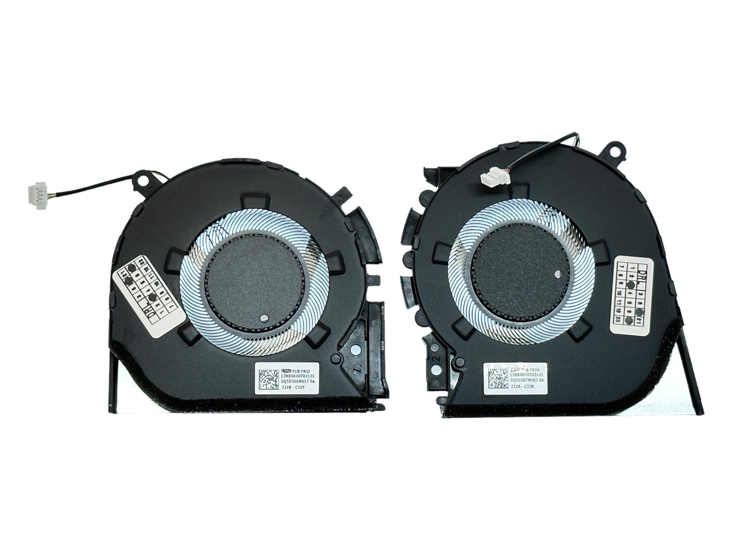 Compatible Cooling Fan Set CPU + GPU for Asus DFS5K12605384G, 13NB0U40T03121 13NB0U40T03011 13NB0U40T03021, 13NB0U40T02011 13NB0U40T02121
