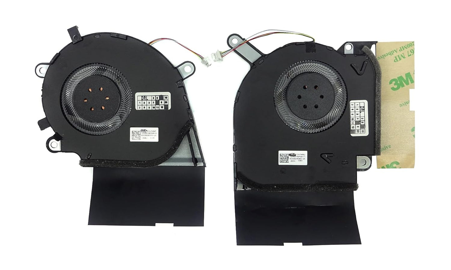 Compatible Cooling Fan Set CPU + GPU for Asus DFSCK22105182L DFSCK22115181L 13NR01N0P09011 13NR01N0P09111 13NR01N0P09012