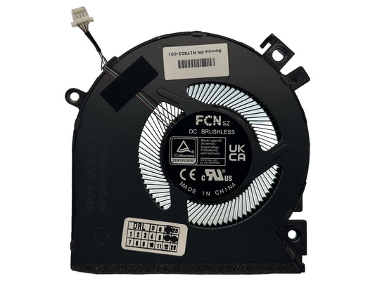 Compatible CPU Cooling Fan for HP DFS5K22B056737 ND85C26-21J19 N13304-001 N13306-001 N17903-001 N17902-001
