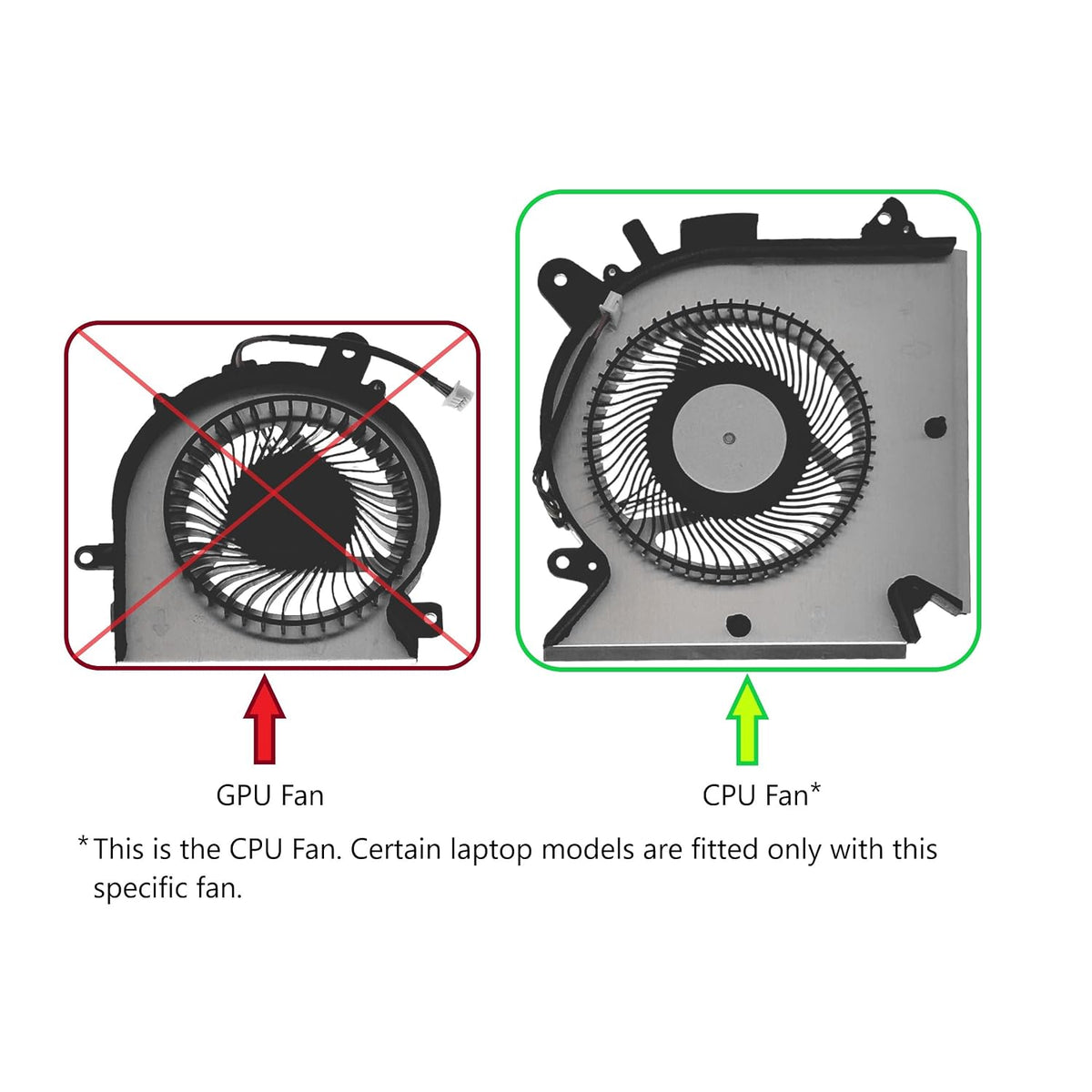 Compatible CPU cooling fan PABD08008SH N413, for MSI Creator 15M, CreatorPro M15, Creator M16, Crosshair 15, GF63, GF65, GV15, Katana GF66, GF76, Pulse GL66, GL76, Sword 15, Sword 17, WF65 , WF66