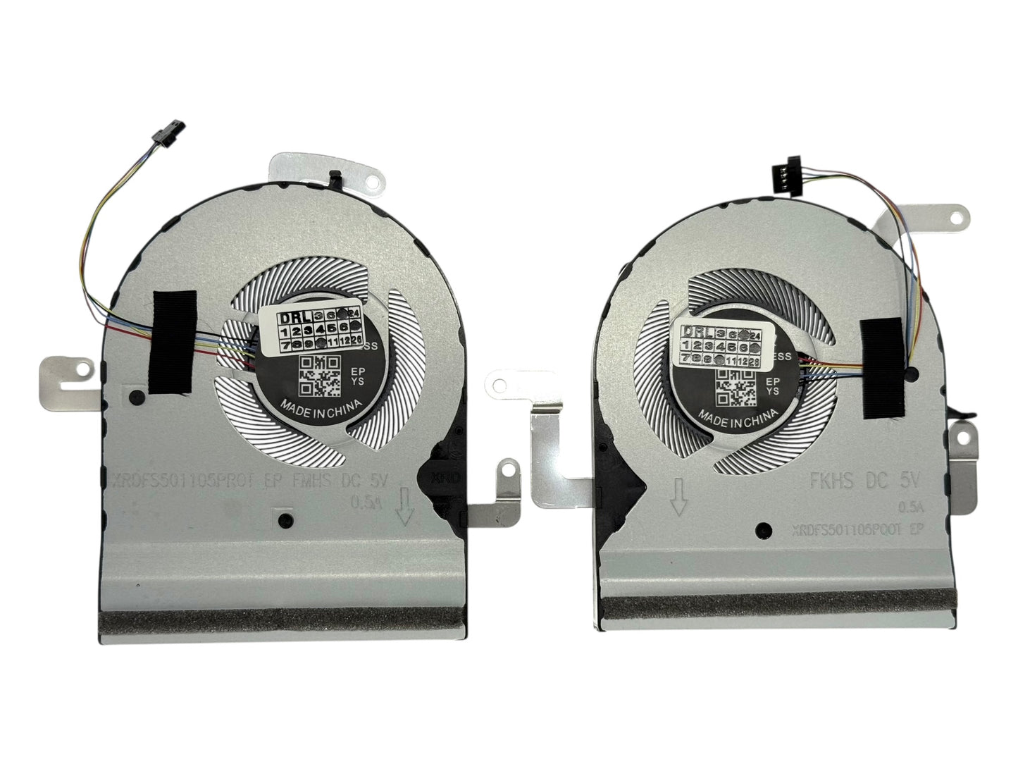 Compatible Cooling Fan Set CPU + GPU for Asus 13NB0FL0P04011 13NB0FL0P05211 13NB0FL0P05111 13NB0FL0P05011 13N1-29P0201