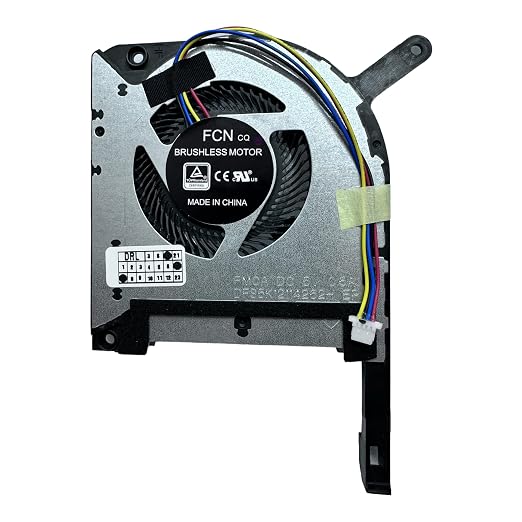 GPU Cooler Fan for Asus TUF FX505DD, FX505DT, FX505GD, FX506LH, FX506LI, FA506IH, FX705GE, FX706LI for GTX1050; 13NR00S0M10011, 13NR00S0M10111, DFSS. 500K12 11 4262H EP