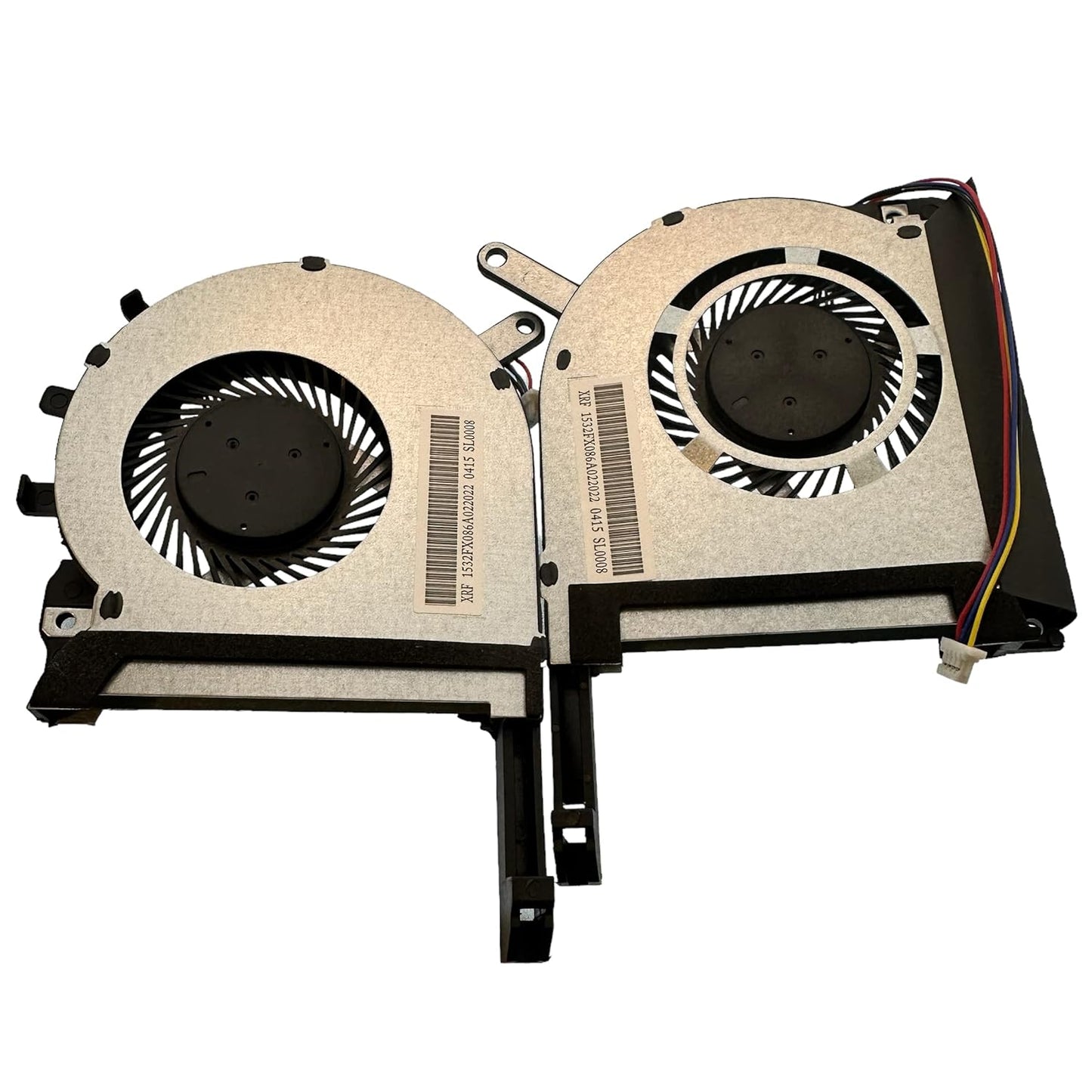 Compatible Cooling Fan Set CPU + GPU for Asus Model DFS5K12114262H DFS5K12304363H EP 1323-01AW0A2