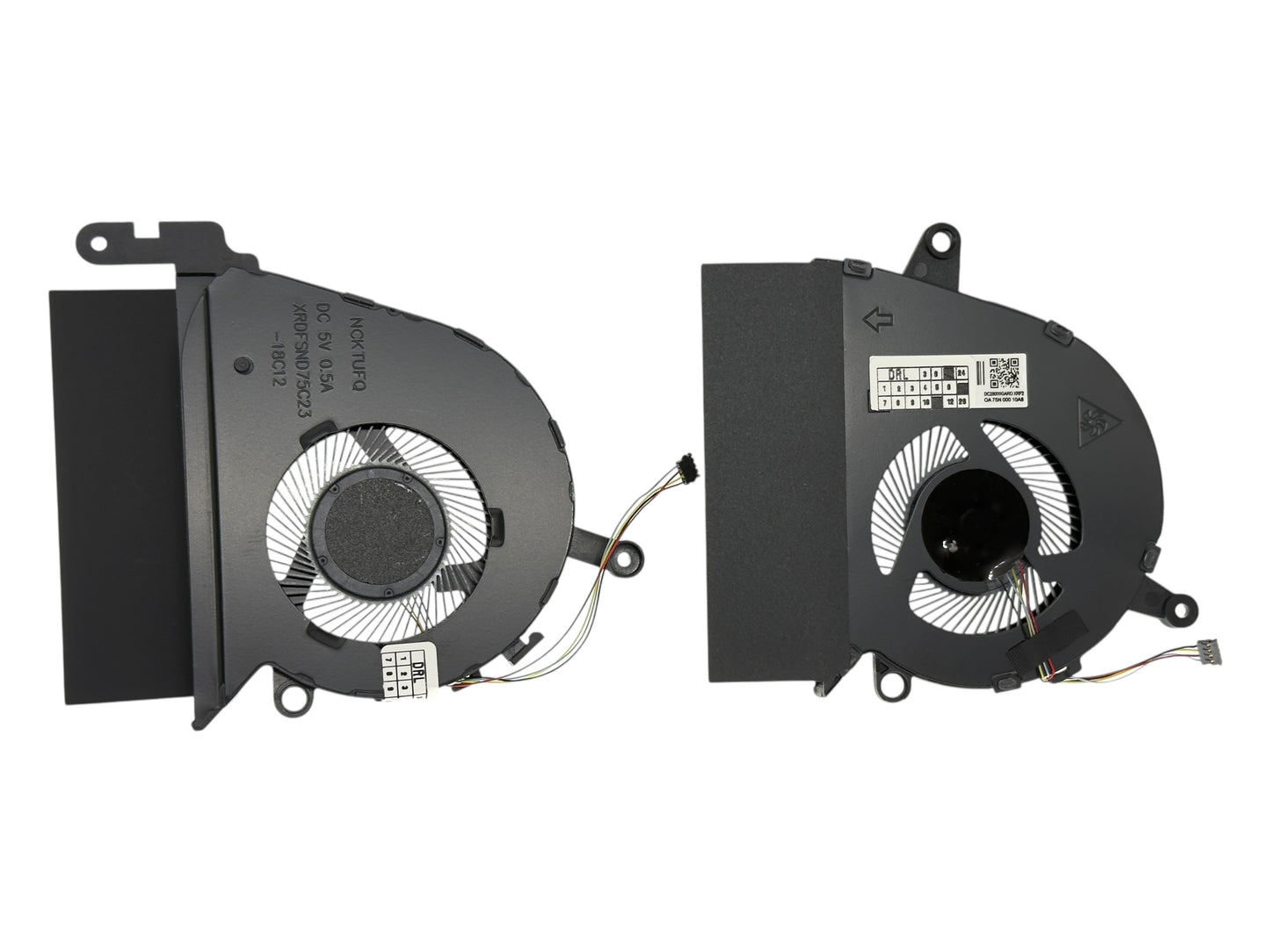 Compatible Cooling Fan Set CPU + GPU for HP L41482-001 L41483-001 L38106-001 L38107-001 ND75C23-18C11 ND75C23-18C12