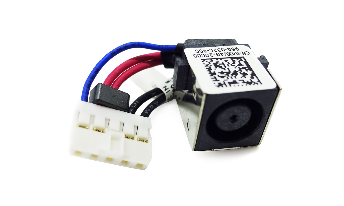Original DC Power Jack charging port for Dell 4XV4N
