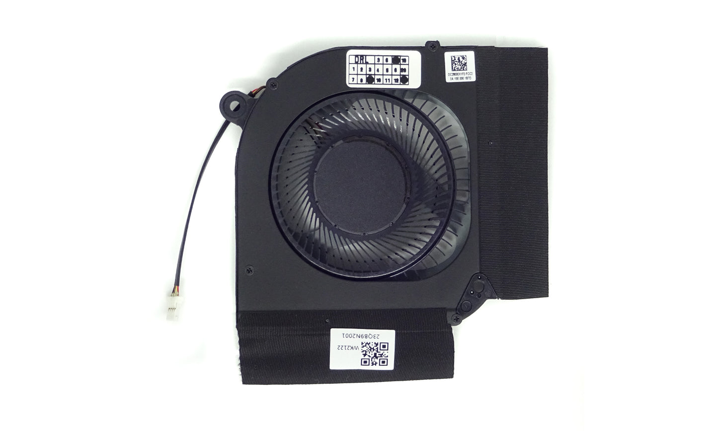 Original CPU Cooling Fan for Acer 23.QB9N2.001 DFS5K223052836 DC28000X1F0 FCC2 9mm thickness