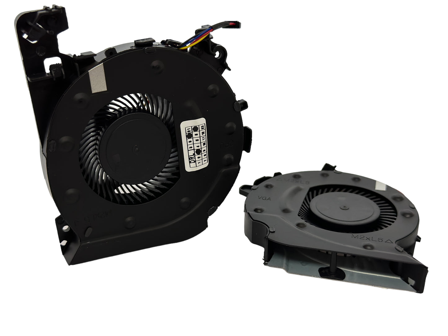 Compatible Cooling Fan Set CPU + GPU for HP L20334-001 L20335-001, DFS481305MC0T FL8T, DFS501105PR0T FLSU