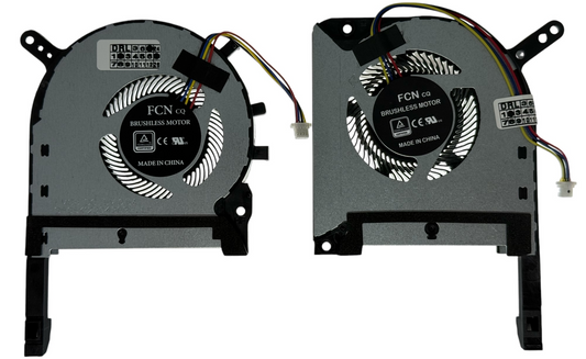 Cooling Fan Set CPU + GPU for Asus 13NR00S0M12011 13NR00S0M12111 13NR00S0M11011 13NR00S0M09011 13NR00S0M09111 DFS5K12114262H DFS5K12304363H