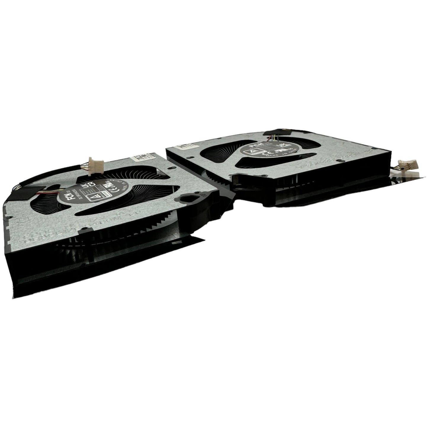 Compatible Cooling Fan Set CPU + GPU for Acer 23.QFJN2.001 DFSCL12E16486M FPDH, DC280010WF0 DFSCK22D05883M FPDG, DC280010VF0