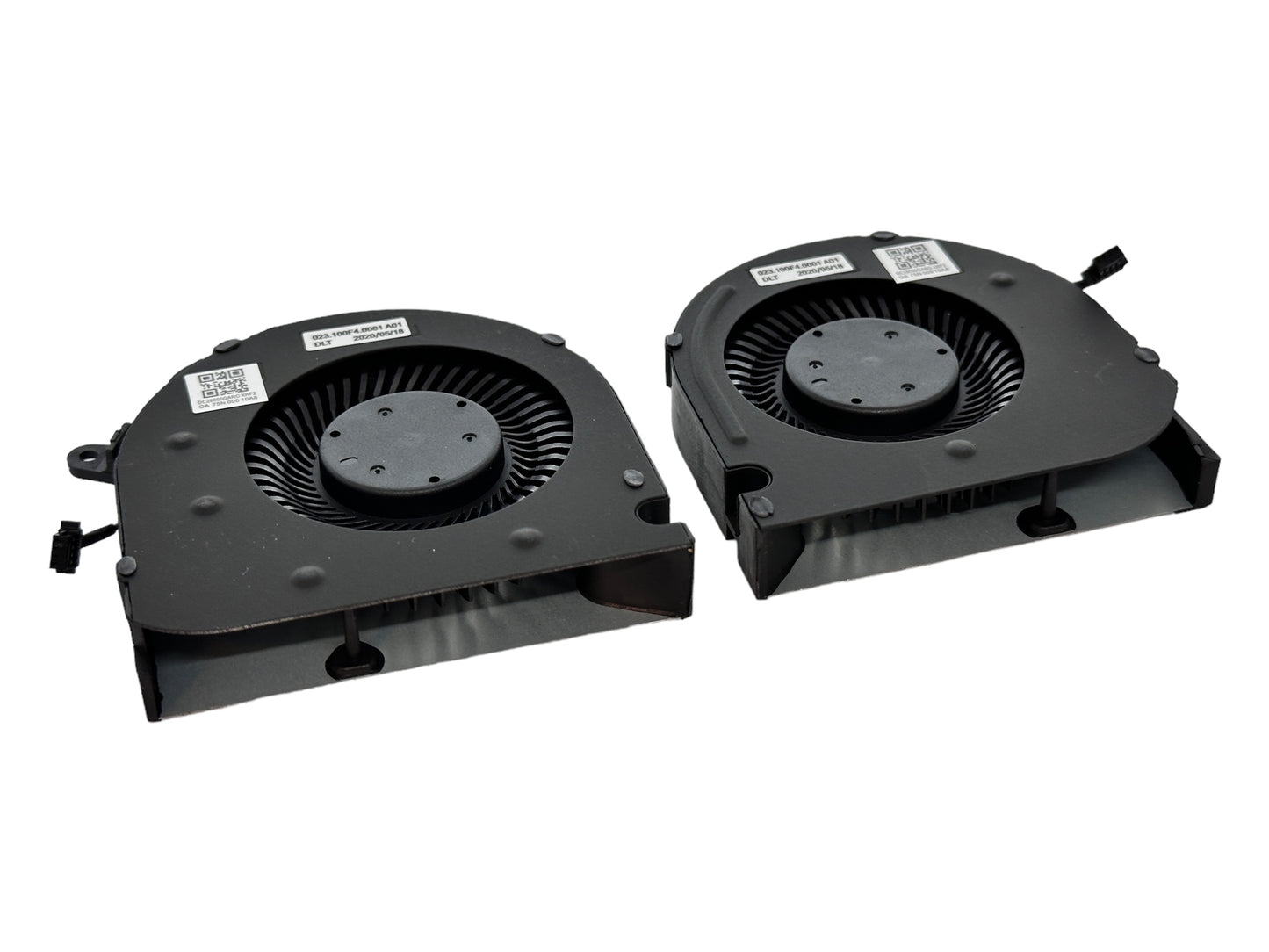 Cooling Fan Set CPU + GPU for Dell PC01D 0PC01D F3DF0 0F3DF0 MG75090V1-C200-S9A MG75090V1-C210-S9A 023.100I3.0001 023.100I4.0011 DFS5H22314565J-FMHA