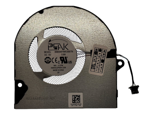 Compatible CPU Cooling Fan for Dell KRK6P 0KRK6P BN6805S5H-N00P , 023.100NB.0011 A01,  023.100NB.0021 B550ASHNF2100SN B6805AFHNF2000TN EG50050S1-CH90-S9A