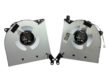Compatible Cooling Fan Set CPU + GPU for Lenovo 5H40S20344 5H40S20346 5H40S20353 5H40S20354 5H40S20414 5H40S20415 BAPC0909R5HY001 BAPD0909R5HY001 DFS5K22115371G-EP DFS5K22305283A-EP