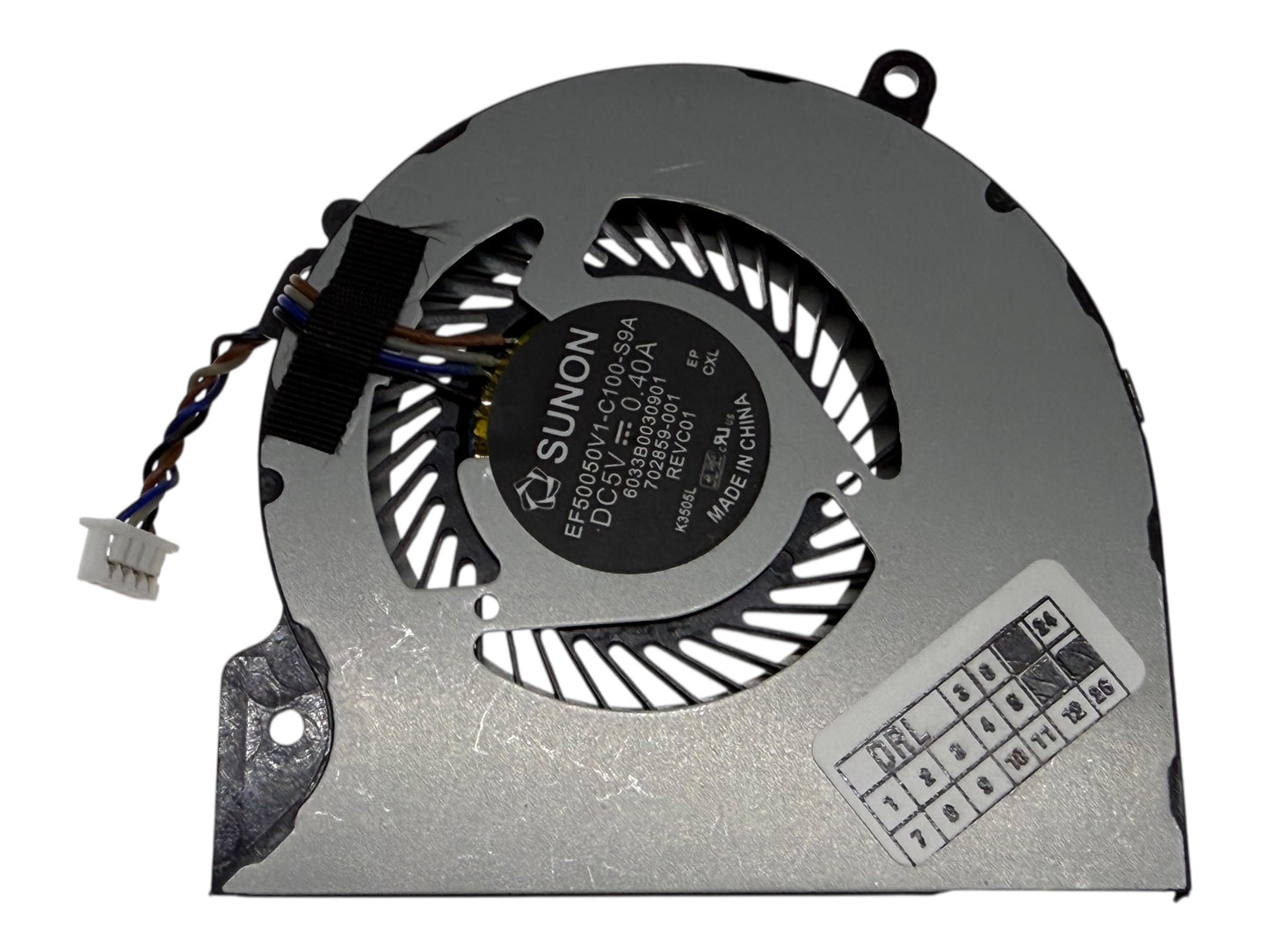 Compatible CPU Cooling Fan for HP 6033B0030901 6033B0030902 702859-001 EF50050V1-C100-S9A KSB0605HCA05