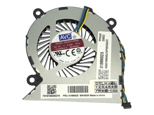 Compatible CPU Cooling Fan for Lenovo 01MN928 DC28000MMV0 BSC0705HA-01 BAZA0710R5M-P01 DC28000MMD0