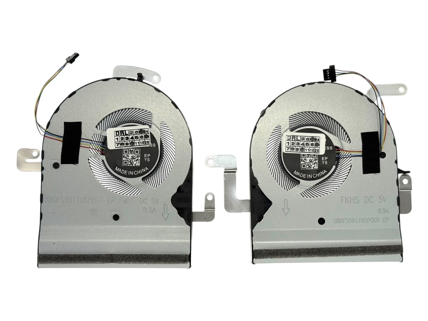 Compatible Cooling Fan Set CPU + GPU for Asus 13NB0FL0P04011 13NB0FL0P05211 13NB0FL0P05111 13NB0FL0P05011 13N1-29P0201