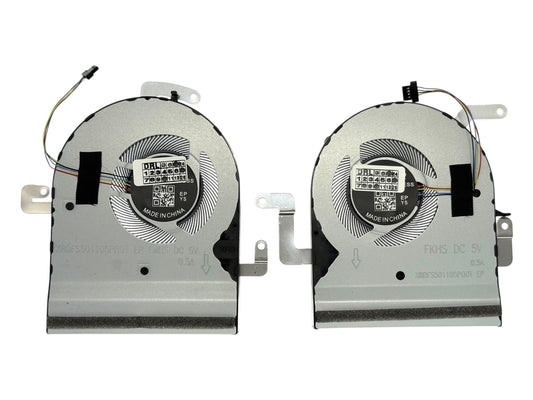 Compatible Cooling Fan Set CPU + GPU for Asus 13NB0FL0P04011 13NB0FL0P05211 13NB0FL0P05111 13NB0FL0P05011 13N1-29P0201