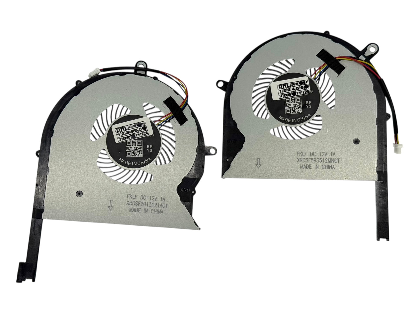 Compatible Cooling Fan Set CPU + GPU for Asus DFS593512MN0T, DFS2013121A0T, 13NR0080AP0101, 13NR0082AP0301