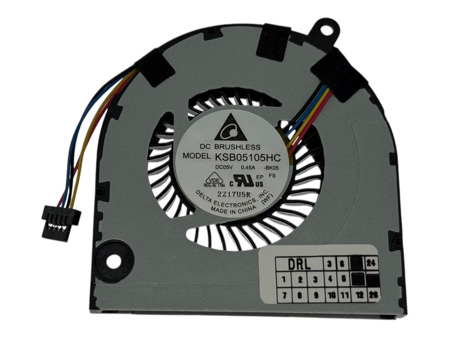 Compatible CPU Cooling Fan for LENOVO 90200284, 90200283, 90200261, 90201302 KSB05105HC-BK05, 23.10536.001, AB5305UX-K0B, KSB05105HC-BB81
