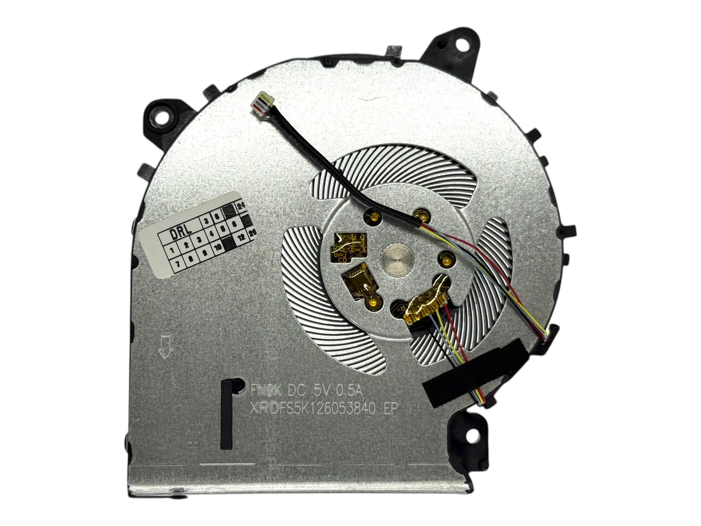 Compatible CPU Cooling Fan for Asus 13NB0SQ0T01011 DFS5K126053840 13N1-CFM0301 13NB0SQ0T04011 DQ5D856M012 DFS5K126053840-FN9K