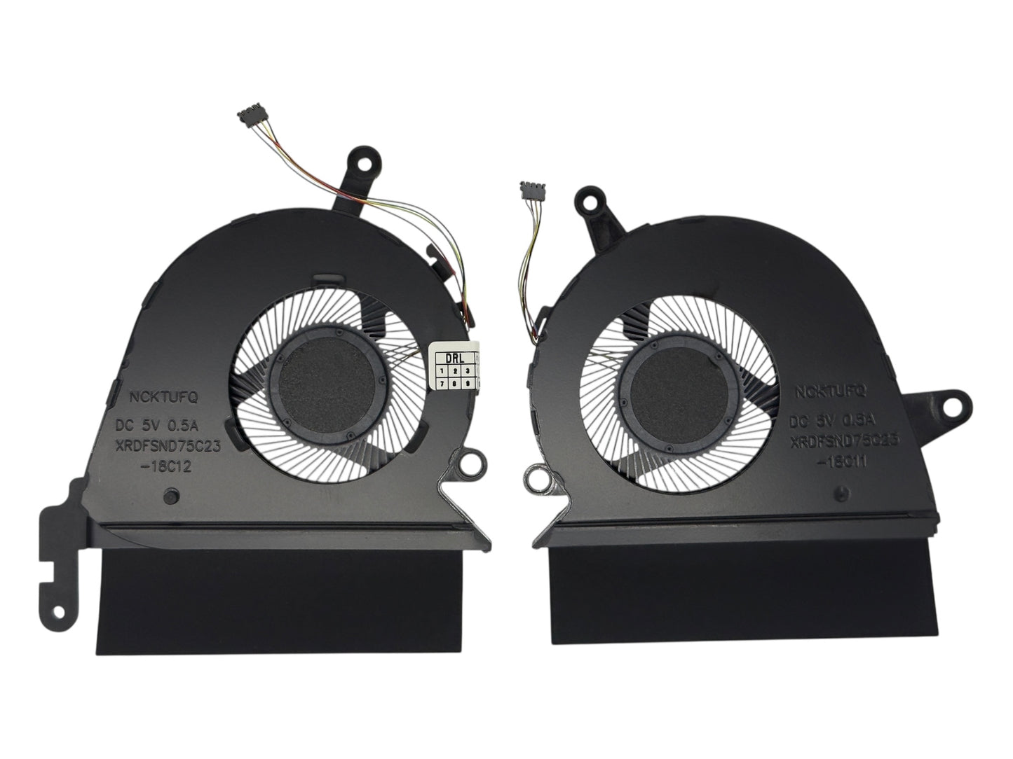Compatible Cooling Fan Set CPU + GPU for HP L41482-001 L41483-001 L38106-001 L38107-001 ND75C23-18C11 ND75C23-18C12