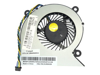 Compatible CPU Cooling Fan for Lenovo 01MN928 DC28000MMV0 BSC0705HA-01 BAZA0710R5M-P01 DC28000MMD0