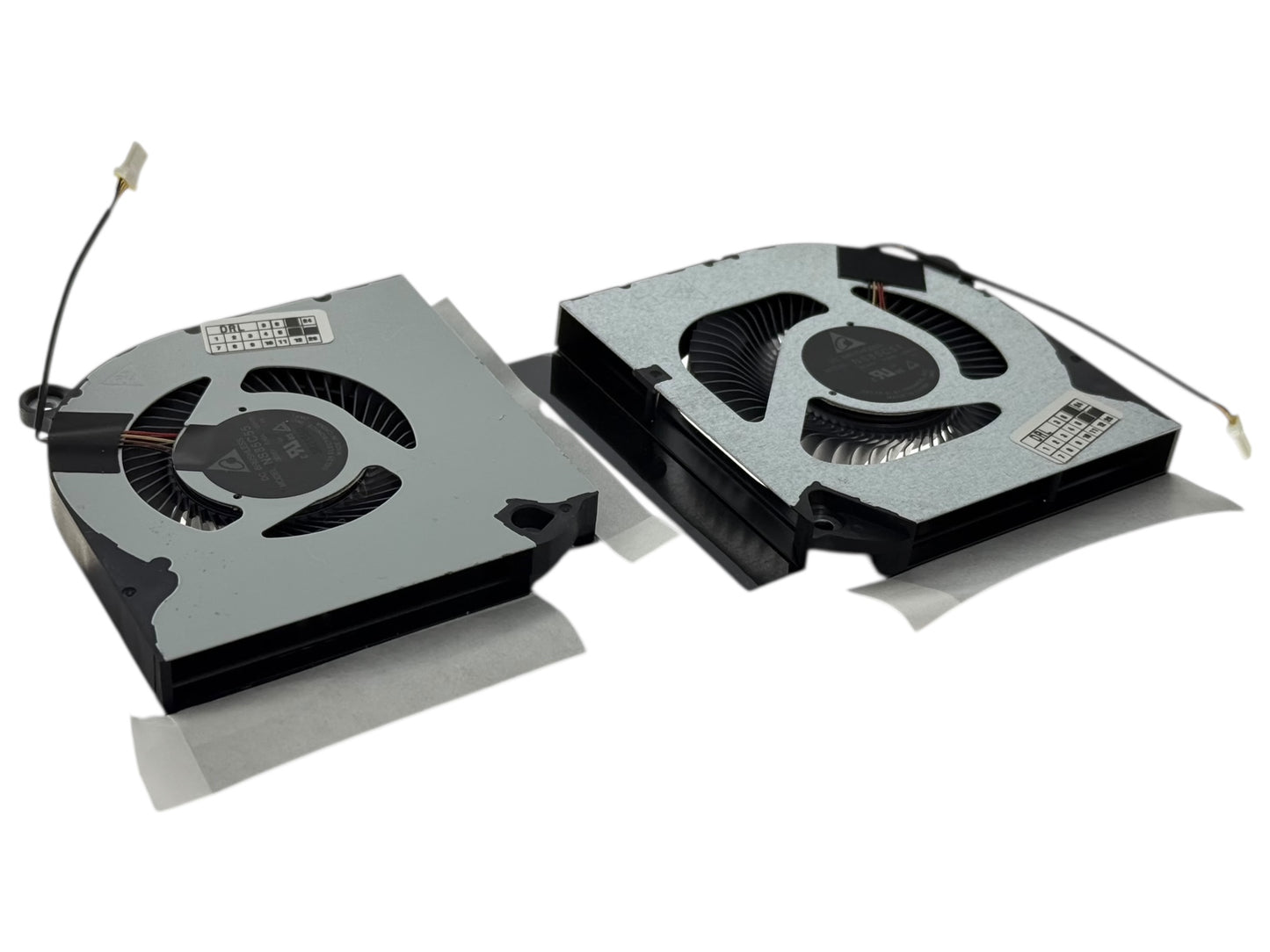 Original Cooling Fan Set CPU + GPU for Acer 23.QB9N2.002 23.QB9N2.001 23.Q7KN2.002 23.QDQN2.001 23.Q7KN2.001 23QB9N2001 23QDQN2001 23Q7KN2001 DC28000QDF0 DC28000XNF0 DC28000X1D0 DFS5K223052836 NS85C51-20H13 NS85C55-20H15, DC28000X0D0