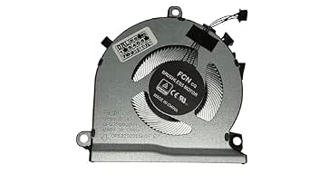 Cooling Fan (CPU or GPU) for HP L77560-001, L77558-001, L72702-001, 0FM3F0000H, DFS2000055K0T, for Pavilion Gaming 15-EC, 16-A, 16-A000, 16T-A, 16T-A000