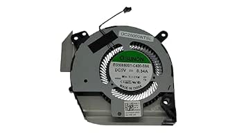 CPU cooling fan for Dell Latitude 5401, model 0WG3PW, WG3PW, 0YX3WM, YX3WM, DC28000NVSL, DC28000NTSL, EG50060S1-C400-S9A, EG50060S1-C420-S9A (ONLY for Integrated Graphics UMA)