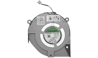 CPU cooling fan for DELL EG50050S1-CG60-S9A, EG50050S1-CE90-S9A, NS75C00-18H08, DC28000PNSL, DC28000MVDL, GWMVN, 0GWMVN, 0T9T4M, T9T4M, compatible with Dell Latitude 54 000, 5410 (Radeon Discrete Only