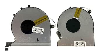 Cooling fans set for HP EliteBook 1040 G4, models L09328-001, 0FJG50000H, 0FJG30000H, HSN-Q02C, ND75C07-16K14, ND75C07-16K15, L08856-001, L022 2400-0 01 US